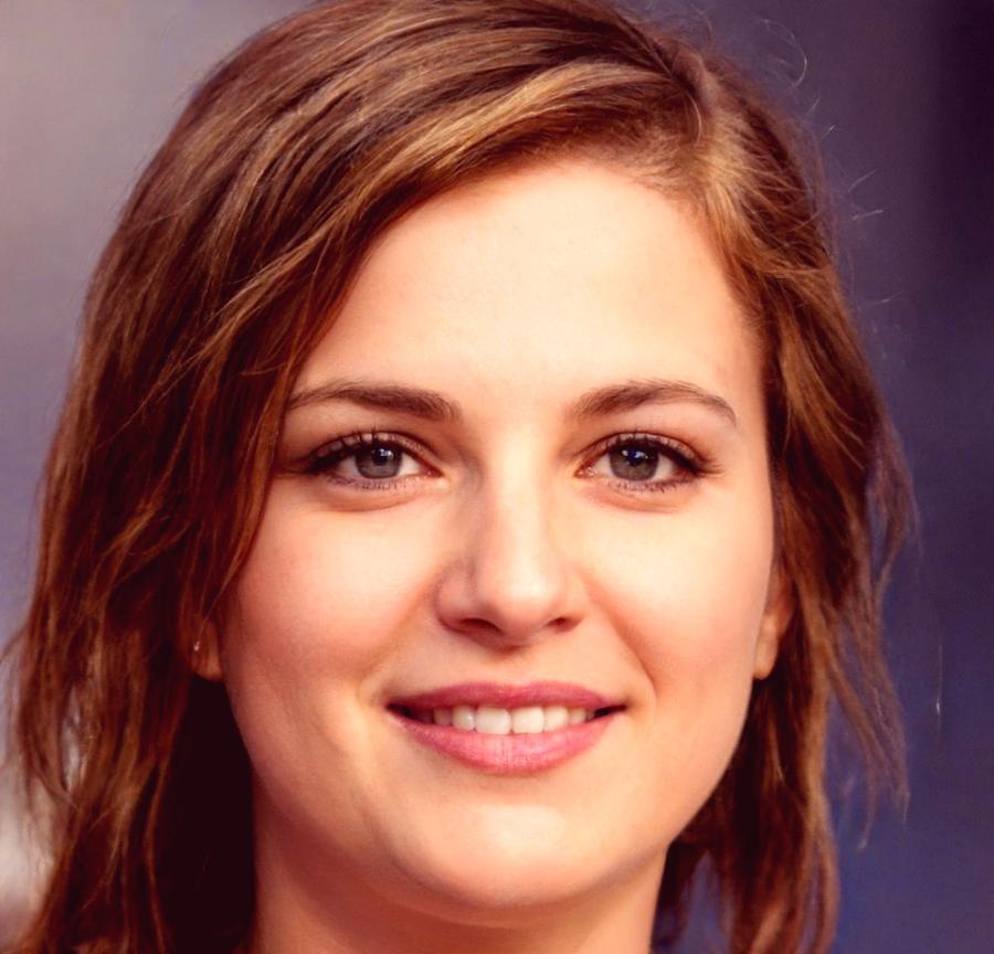 Sanja Petrović im Arbeitsprozess